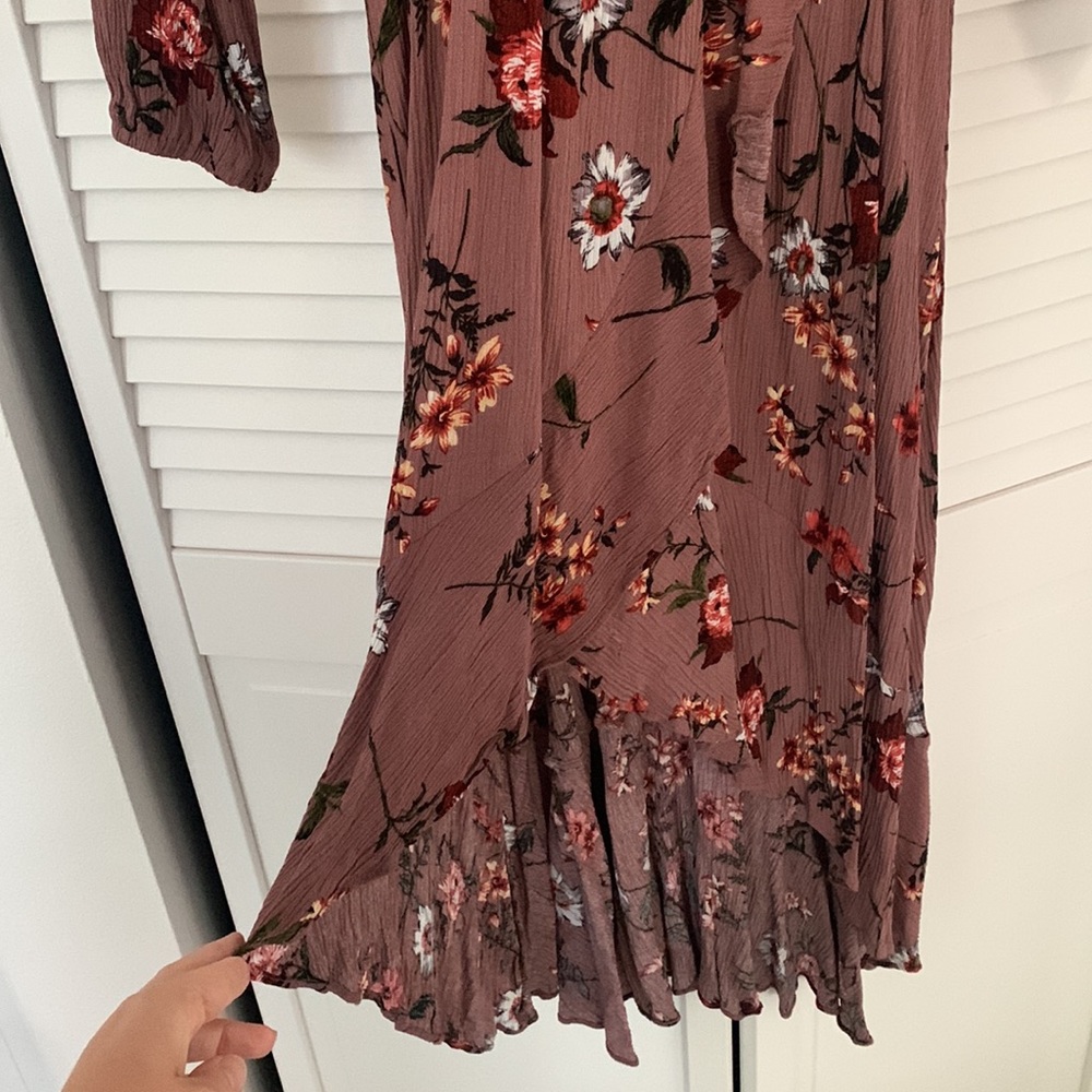 Floral High-Low Dress - Picture 5 of 5